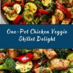 One Pot Chicken and Vegetables Skillet Recipe