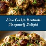 Crockpot Meatball Stroganoff Recipe