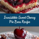 Sweet Cherry Pie Bars Recipe