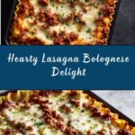 Lasagna Bolognese Recipe