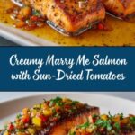 Marry Me Salmon with Sun-Dried Tomatoes and Creamy Parmesan Sauce Recipe