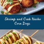 Shrimp and Crab Nacho Bomb Corn Dogs Recipe
