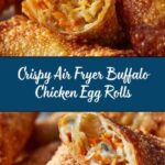 Air Fryer Buffalo Chicken Egg Rolls Recipe