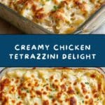 Creamy Chicken Tetrazzini Recipe