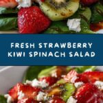 Strawberry Kiwi and Spinach Salad Recipe
