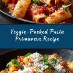 Pasta with Tomato Sauce and Vegetables Recipe