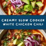 Slow Cooker White Chicken Chili Recipe