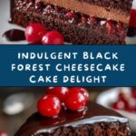Decadent Black Forest Cheesecake Cake Recipe