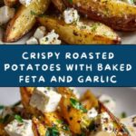 Roasted Potatoes with Baked Feta and Garlic Recipe