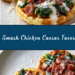 Smash Chicken Caesar Tacos Recipe