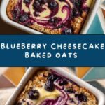 Blueberry Cheesecake Baked Oats Recipe