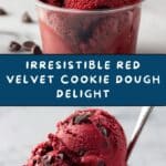 Edible Red Velvet Cookie Dough Recipe