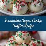 Sugar Cookie Truffles Recipe