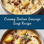Creamy Italian Sausage Soup Recipe