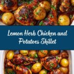 One Pan Lemon Herb Chicken and Potatoes Recipe