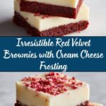 Decadent Red Velvet Brownies with Cream Cheese Frosting Recipe