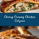 Creamy Chicken Calzone Recipe