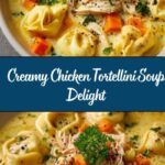 Creamy Chicken Tortellini Soup Recipe