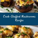 Mushrooms Stuffed with Crab Meat Recipe