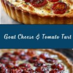 Goat Cheese & Cherry Tomato Tart Recipe