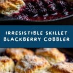 Easy Skillet Blackberry Cobbler Recipe