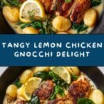 Lemon Chicken Gnocchi Dish Recipe