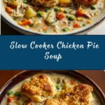 Easy Pie Soup with Slow Cooker Chicken Recipe