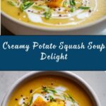 The Perfect Potato Squash Soup Recipe