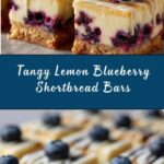 Lemon Blueberry Shortbread Bars Recipe