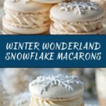 Snowflake Macarons Recipe