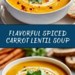 Spiced Carrot and Lentil Soup Recipe
