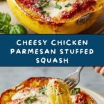 Chicken Parmesan Stuffed Spaghetti Squash Recipe