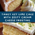 Key Lime Cake with Key Lime Cream Cheese Frosting Recipe
