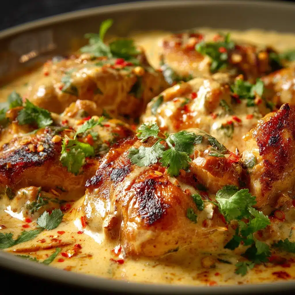Creamy Garlic Butter Chicken Recipe - Recipe Image