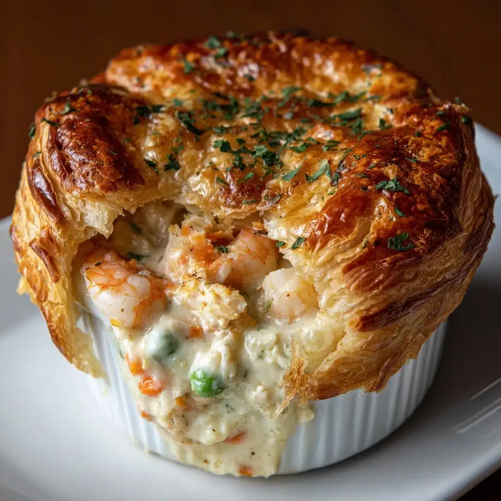 Cheddar Bay Biscuit Seafood Pot Pie Recipe - Recipe Image