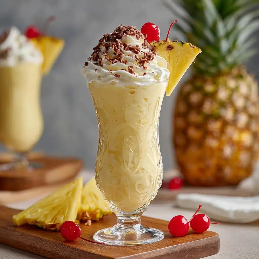 Pina Colada Milkshake Recipe - Recipe Image