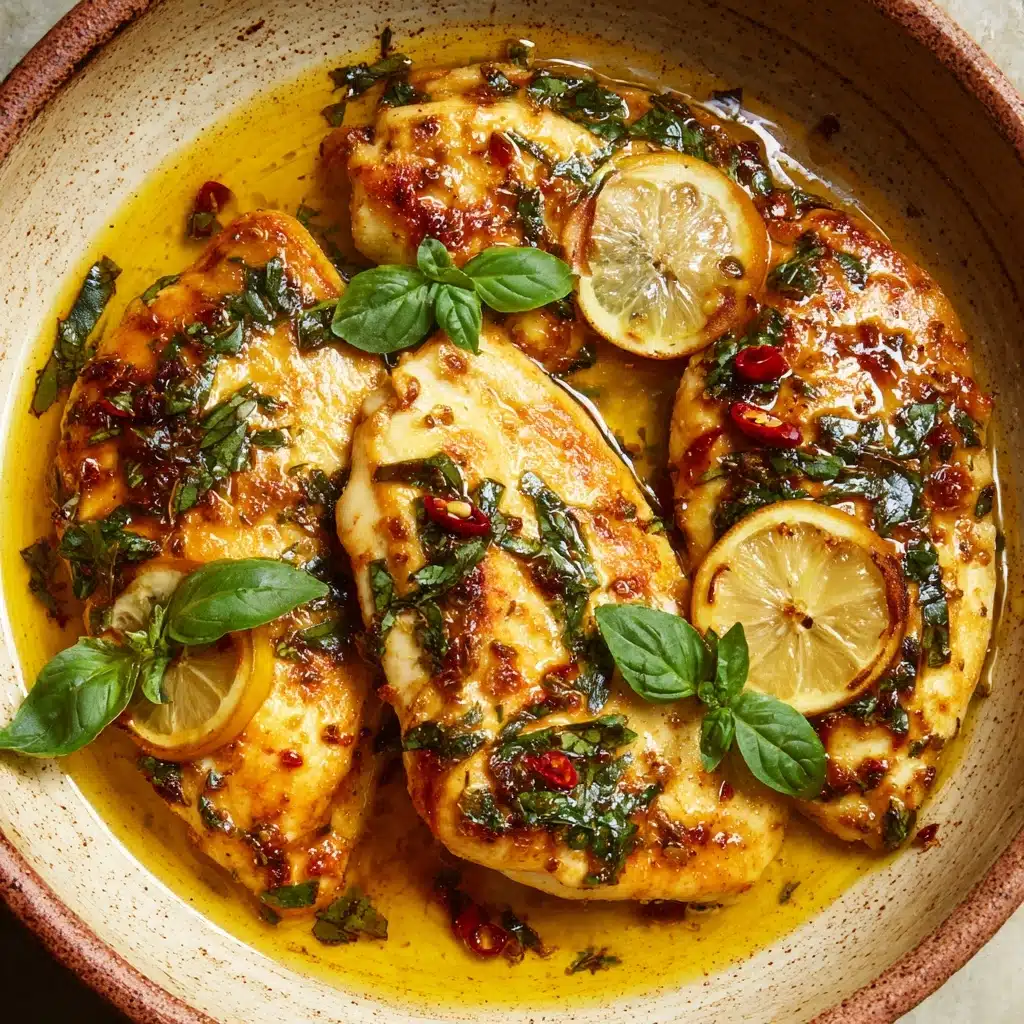Lemon Basil Chicken Recipe - Recipe Image