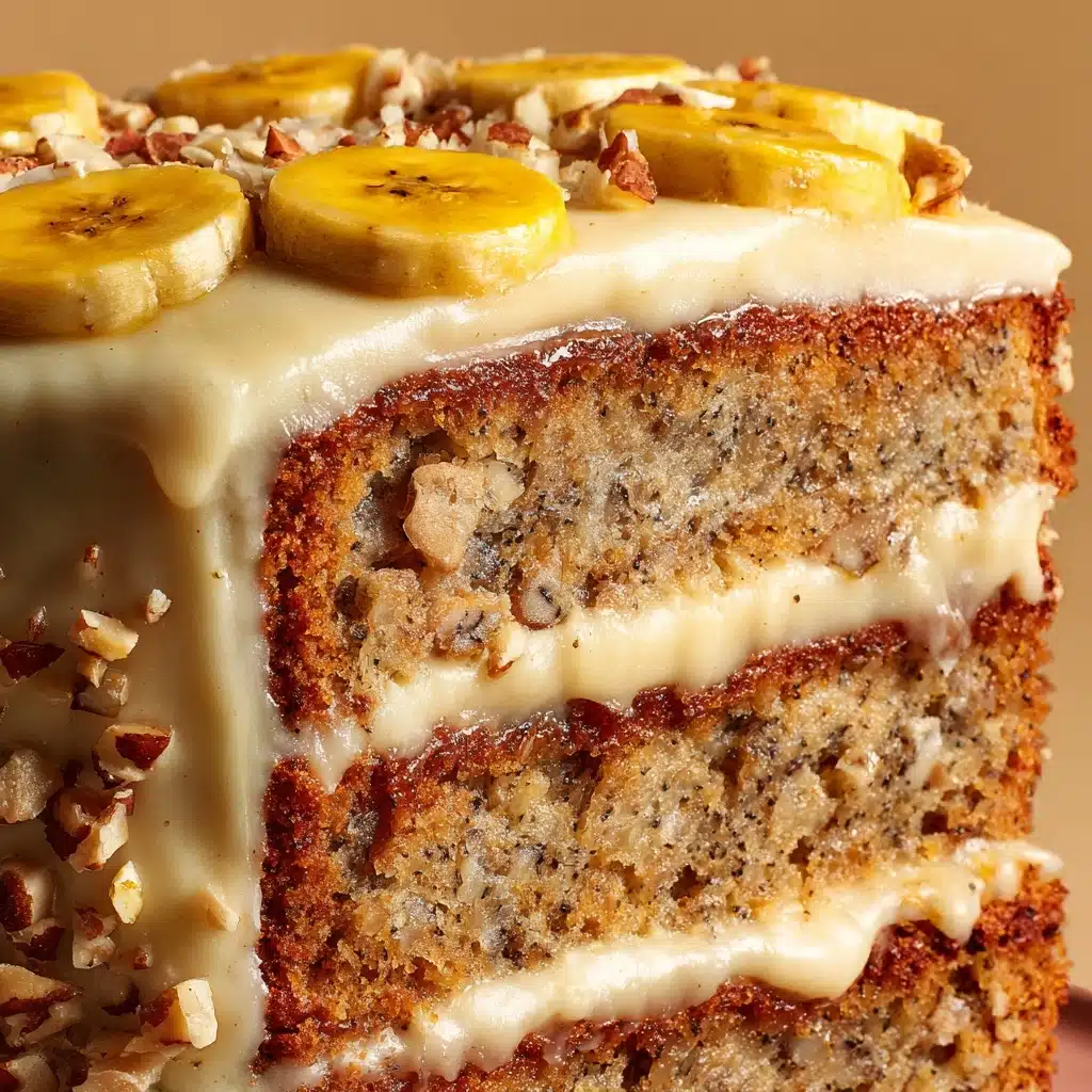 Banana Bread Cake with Cream Cheese Frosting Recipe - Recipe Image