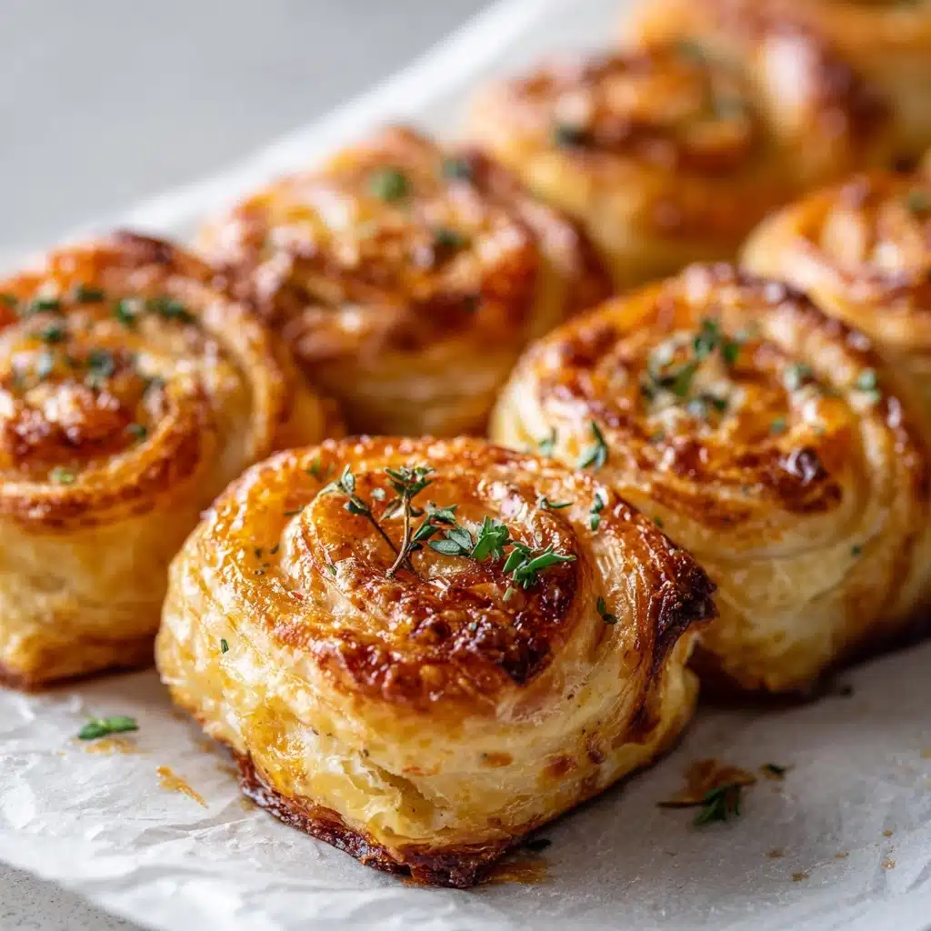 Cheesy Garlic Butter Rollups Recipe - Recipe Image