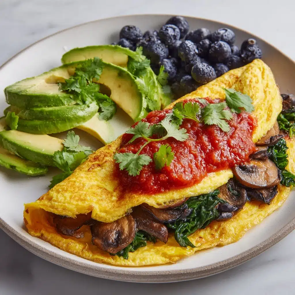 Vegan Mushroom Omelette Recipe