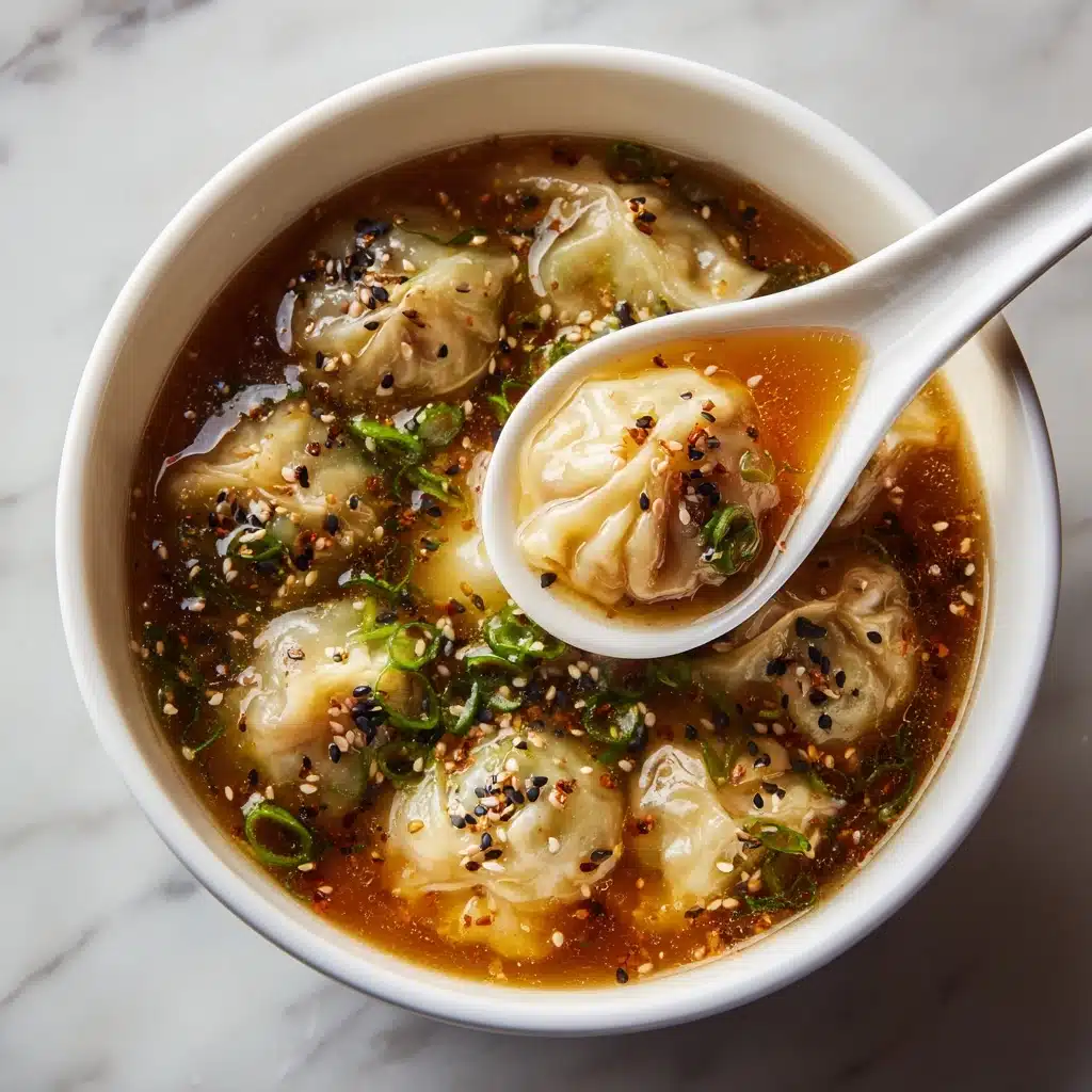 Instant Pot Spicy Dumpling Soup Recipe - Recipe Image