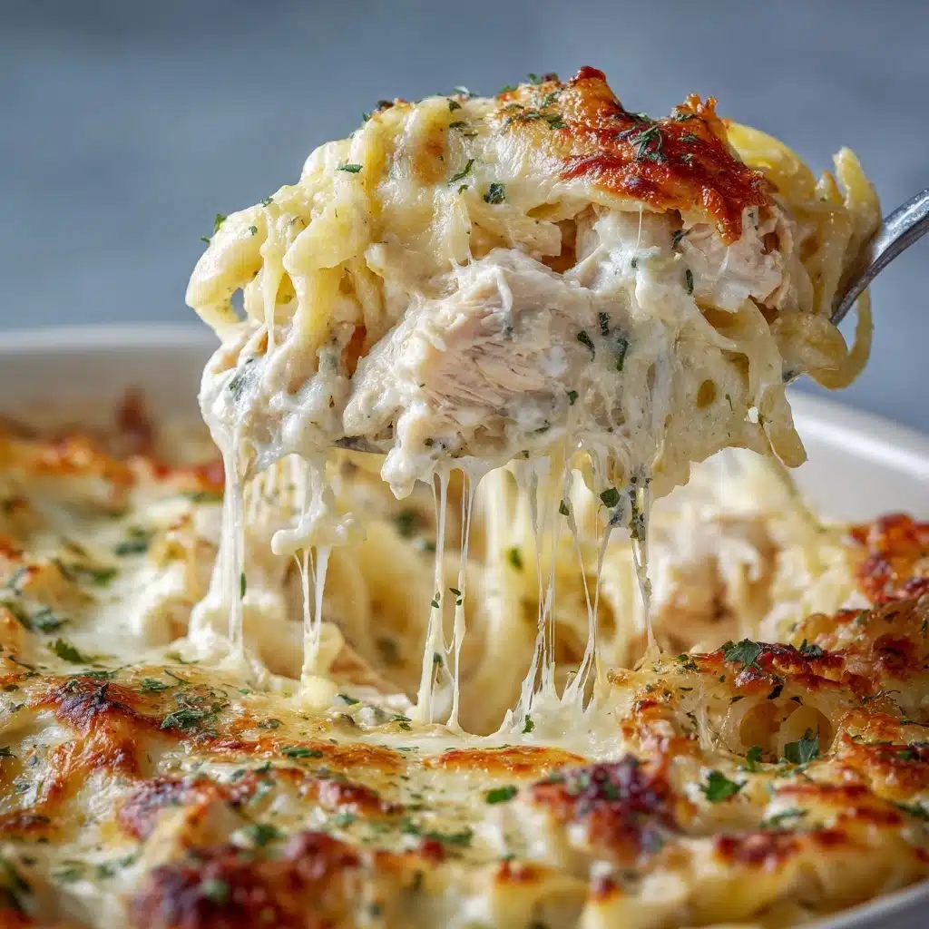Creamy Onion Chicken Bake with Stuffing Recipe - Recipe Image