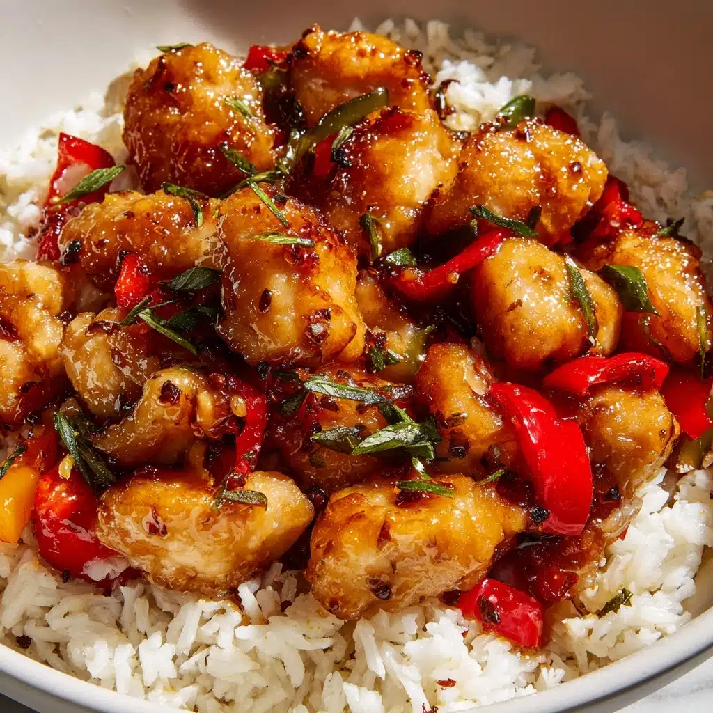Air Fryer Chicken and Peppers Recipe - Recipe Image