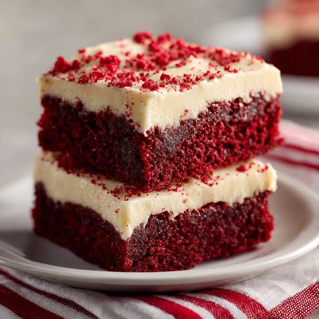 Red Velvet Brownies Recipe - Recipe Image
