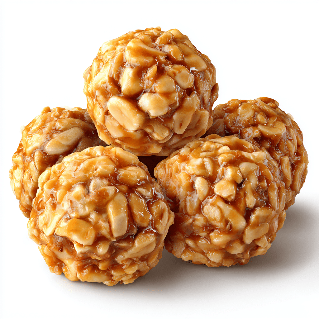 Rice Krispie Peanut Butter Balls Recipe - Recipe Image