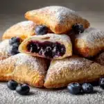 Air Fryer Blueberry Cheesecake Wontons Recipe