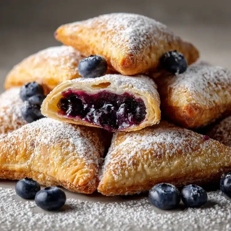 Air Fryer Blueberry Cheesecake Wontons Recipe