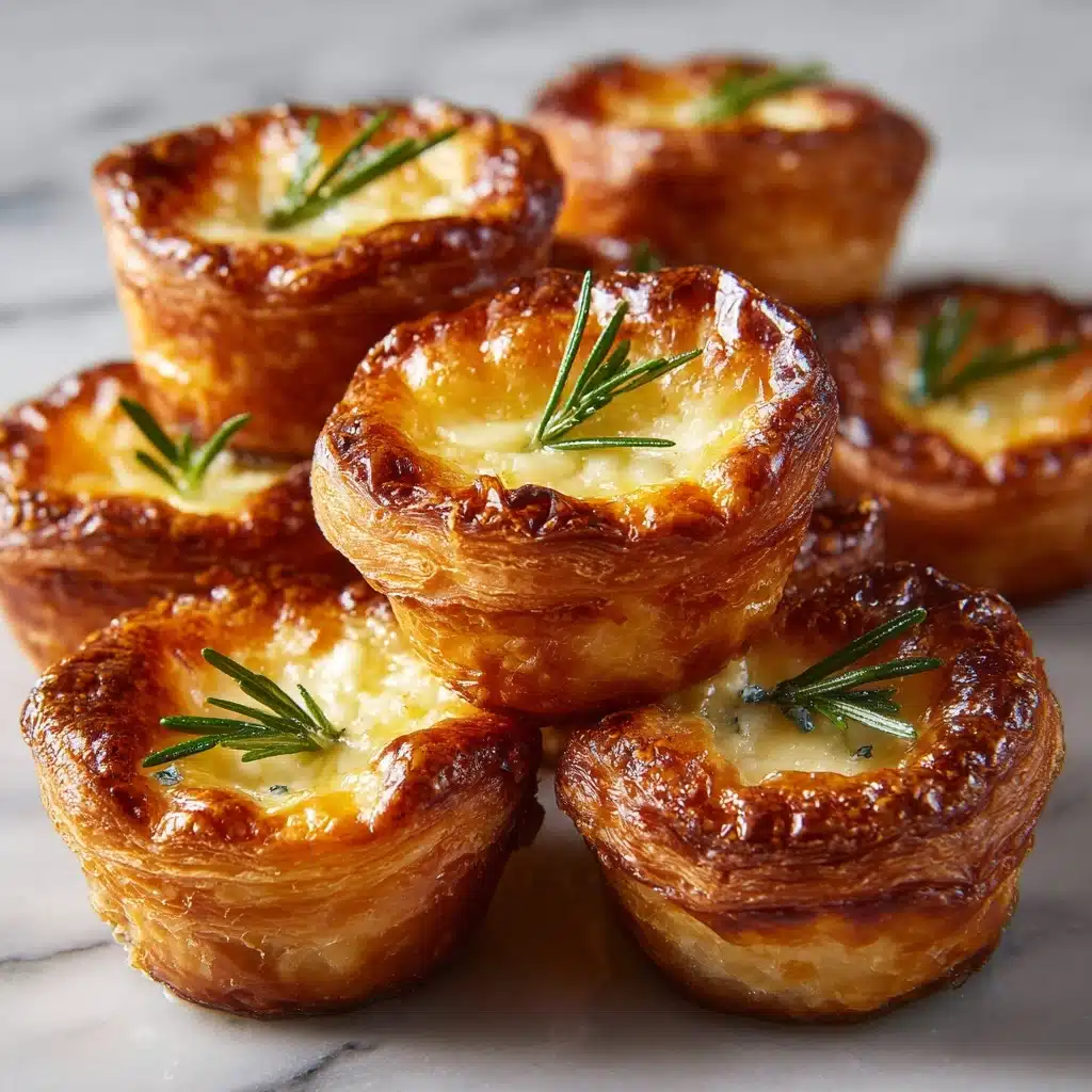 Brie and Jam Puff Pastry Bites Recipe - Recipe Image