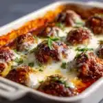 Dump and Bake Meatball Casserole Recipe