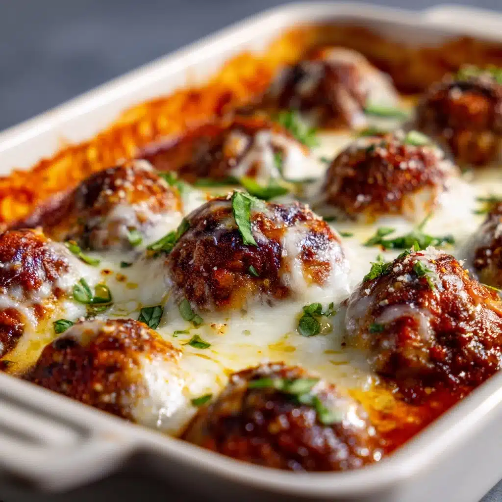 Dump and Bake Meatball Casserole Recipe - Recipe Image